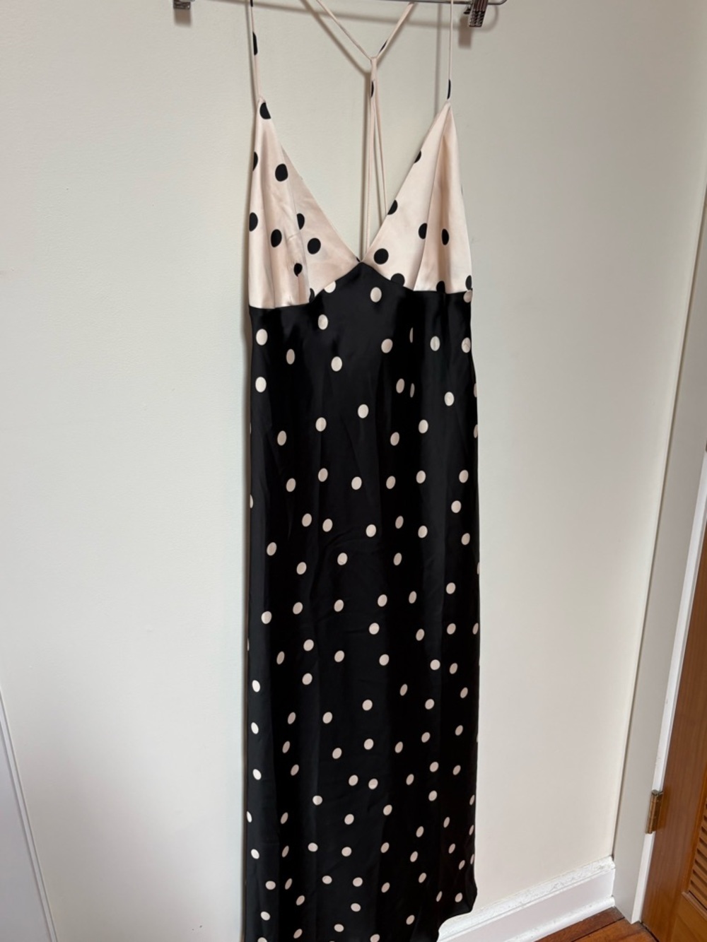 NWT H&M Satin Strappy Dress Size Large - Picture 9 of 15